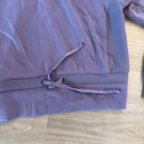 ** Travis Mathew Women's Mauve purple golden state cropped hoodie Small - Picture 4 of 11